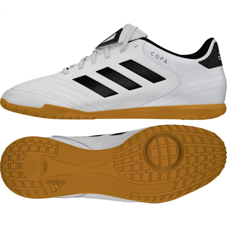 Încălțăminte de interior adidas Copa Tango 18.4 In M CP8963 alb alb