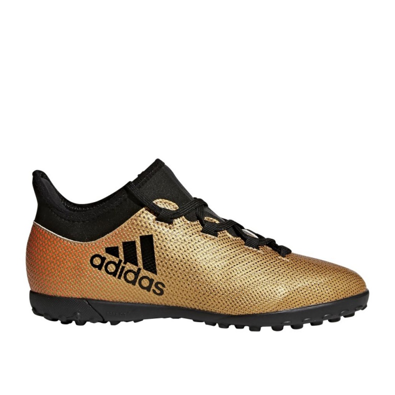 Ghete de fotbal Adidas X Tango 17.3 Tf Jr CP9024 de aur de aur