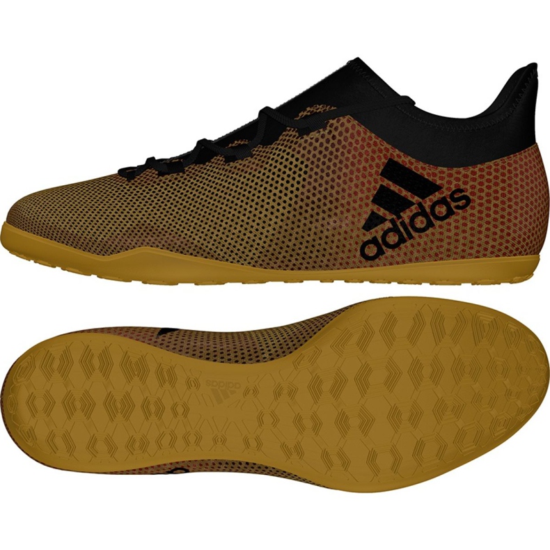 Pantofi de sală adidas X Tango 17.3 In M CP9139 multicolor de aur