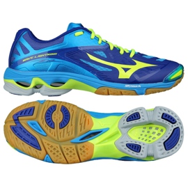 Pantofi de volei Mizuno Wave Lightening Z2 M V1GA160043 multicolor albastru