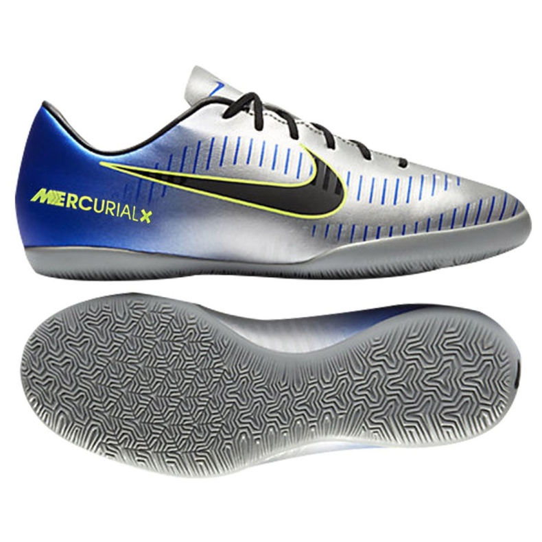 Pantofi de sală Nike MercurialX Victory Vi Neymar Ic Jr 921493-407 multicolor albastru