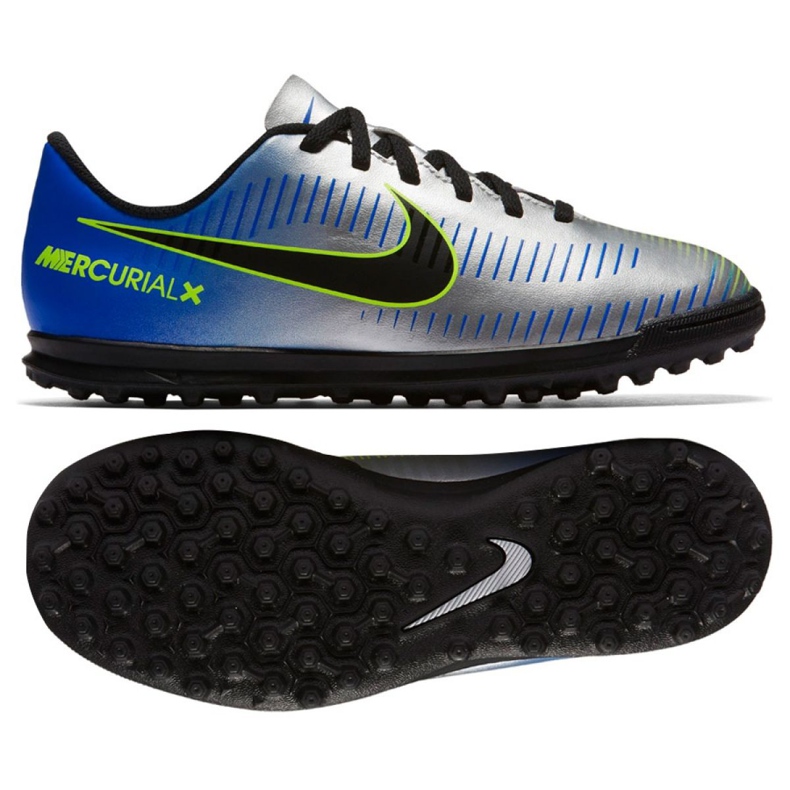 Ghete de fotbal Nike MercurialX Vortex Iii Neymar Tf Jr 921497-407 multicolor albastru