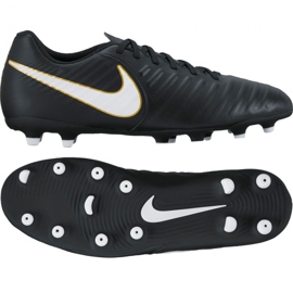 Pantofi de fotbal Nike Tiempo Rio Iv Fg M 897759-002 multicolor negru