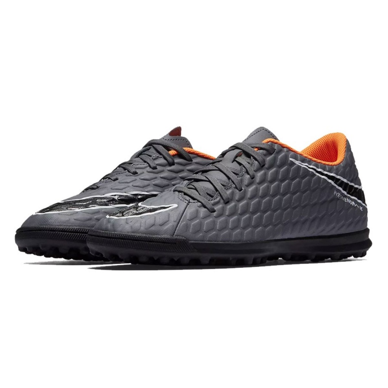 Ghete de fotbal Nike Hypervenom PhantomX 3 Club Tf M AH7281-081 gri gri