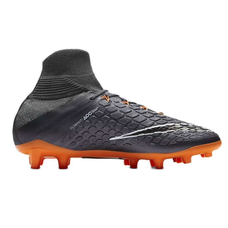 Pantof de fotbal Nike Hypervenom Phantom 3 gri