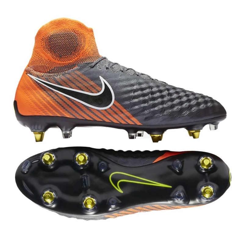 Pantofi de fotbal Nike Magista Obra 2 Elite Ac Sg Pro M AH7304-080 gri gri