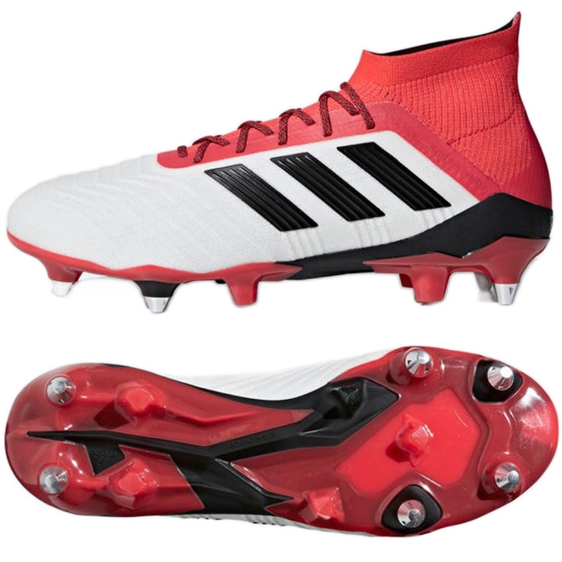 Ghete de fotbal Adidas Predator 18.1 SG M CP9261 alb