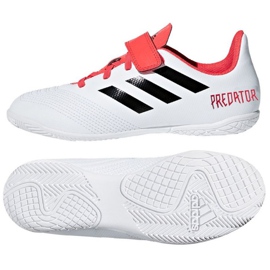 Încălțăminte de interior adidas Predator Tango 18.4 alb