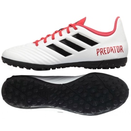 Ghete de fotbal Adidas Predator Tango 18.4 Tf M CP9932 multicolor alb