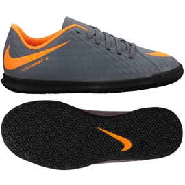 Pantofi de sală Nike Hypervenom PhantomX 3 Club Ic Jr AH7296-081 multicolor gri