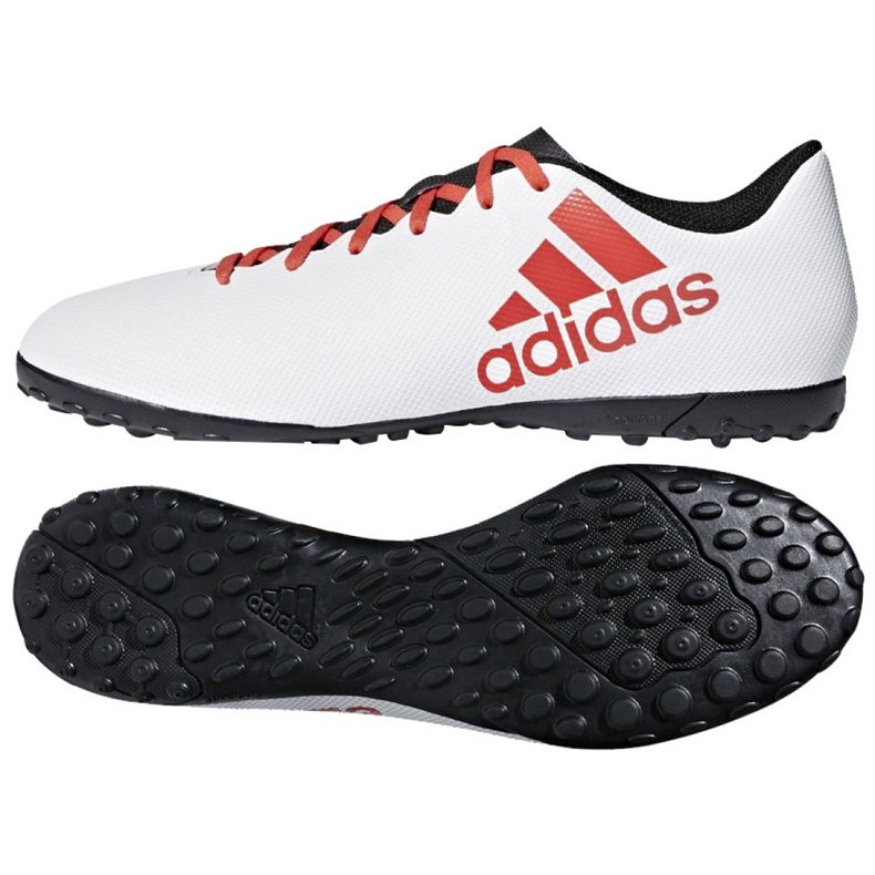 Ghete de fotbal Adidas X Tango 17.4 Tf Jr CP9044 multicolor alb Ghete de fotbal Adidas X Tango 17.4 Tf Jr CP9044 multicolor alb
