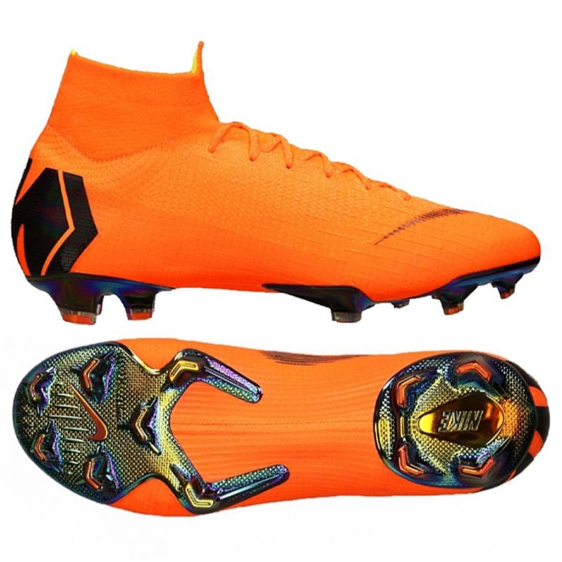 Ghete de fotbal Nike Superfly 6 Elite Fg portocale