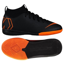Pantofi de sală Nike Mercurial SuperflyX 6 Academy Gs Ic Jr AH7343-081 portocale negru