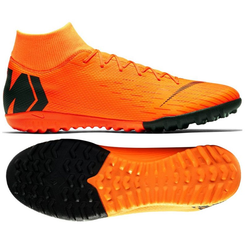 Pantofi de fotbal Nike Mercurial SuperflyX 6 Academy Tf M AH7370-810 portocale portocale Pantofi de fotbal Nike Mercurial SuperflyX 6 Academy Tf M AH7370-810 portocale portocale
