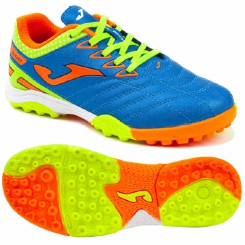 Ghete de fotbal Joma Toledo Junior TOLJS.804.TF multicolor albastru Ghete de fotbal Joma Toledo Junior TOLJS.804.TF multicolor albastru