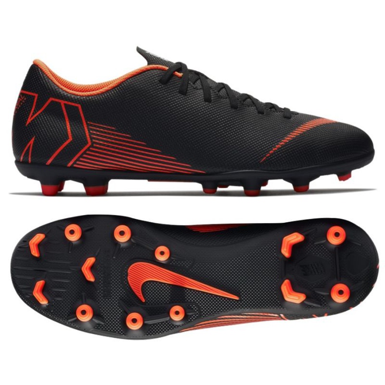 Pantof de fotbal Nike Mercurial Vapor 12 negru