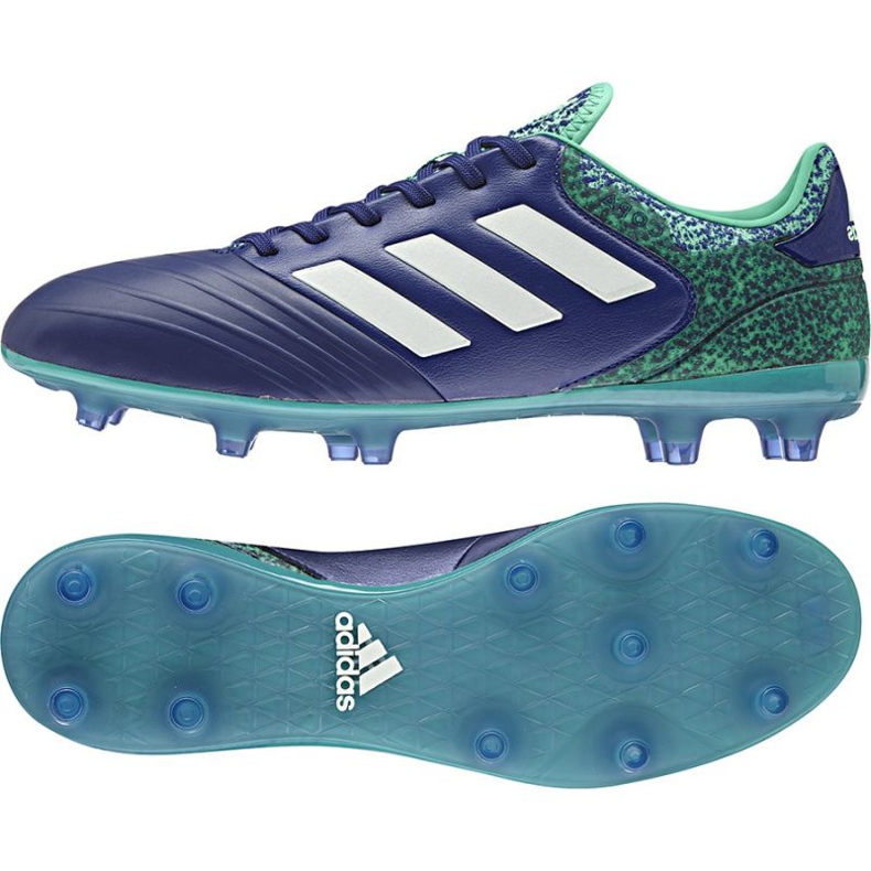 Ghete de fotbal Adidas Copa 18.2 Fg M CP8955 multicolor albastru marin Ghete de fotbal Adidas Copa 18.2 Fg M CP8955 multicolor albastru marin