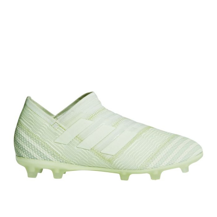 Ghete de fotbal Adidas Nemeziz 17+ FG Jr CP9124 alb