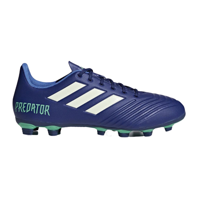 Ghete de fotbal Adidas Predator 18.4 FxG M CP9267 multicolor albastru Ghete de fotbal Adidas Predator 18.4 FxG M CP9267 multicolor albastru
