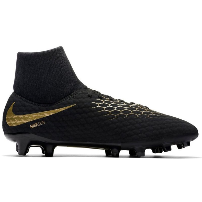 Pantofi de fotbal Nike Hypervenom Phantom 3 Academy DF FG M AH7268-090 negru