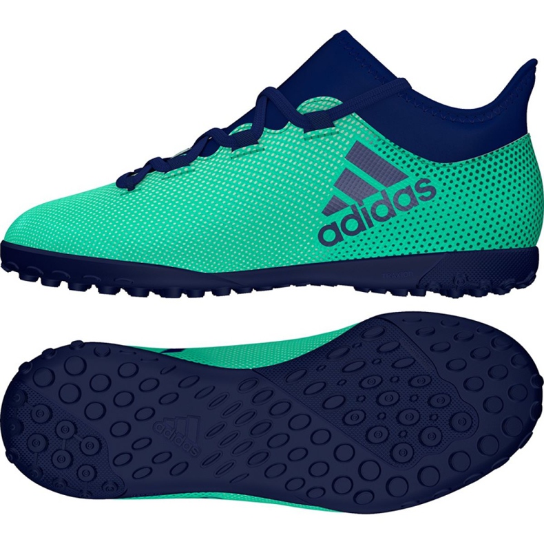Ghete de fotbal Adidas X Tango 17.3 Tf Jr CP9027 multicolor albastru