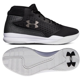 Pantofi de baschet Under Armour Jet Mid M 3020224-001 negru negru