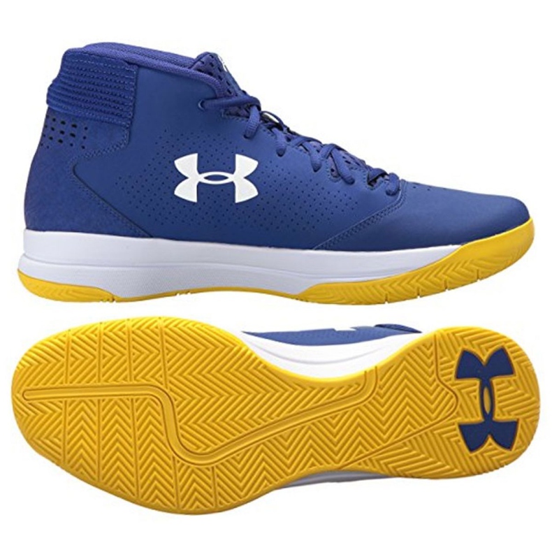 Pantofi de baschet Under Armour Jet Mid M 3020224-500 albastru albastru