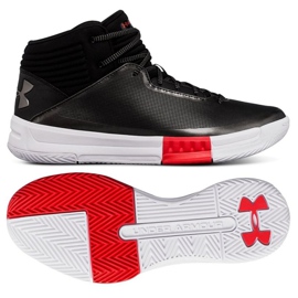Pantofi de baschet Under Armour Lockdown 2 negru