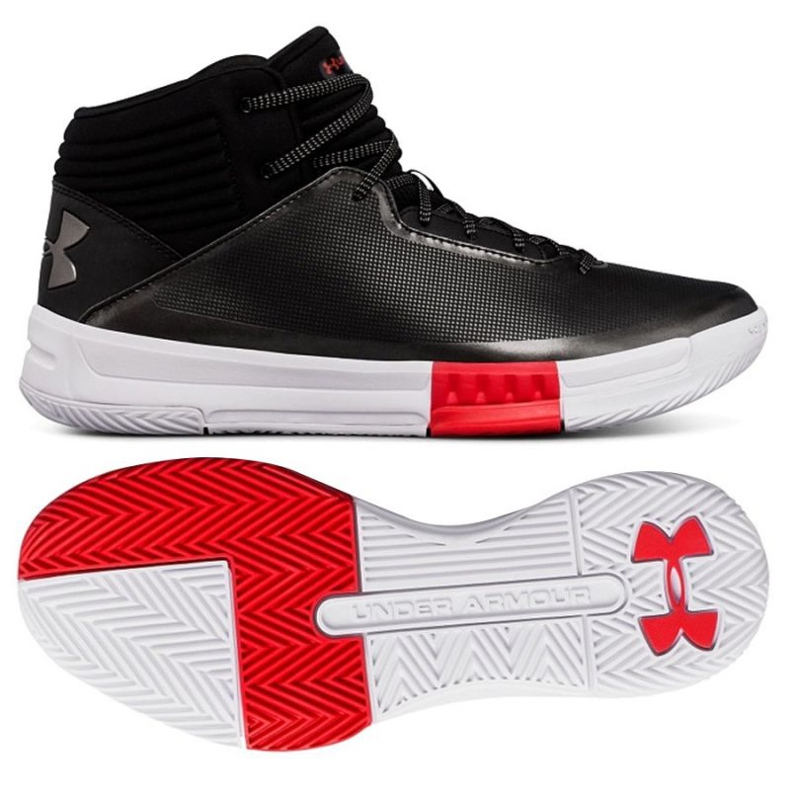 Pantofi de baschet Under Armour Lockdown 2 negru