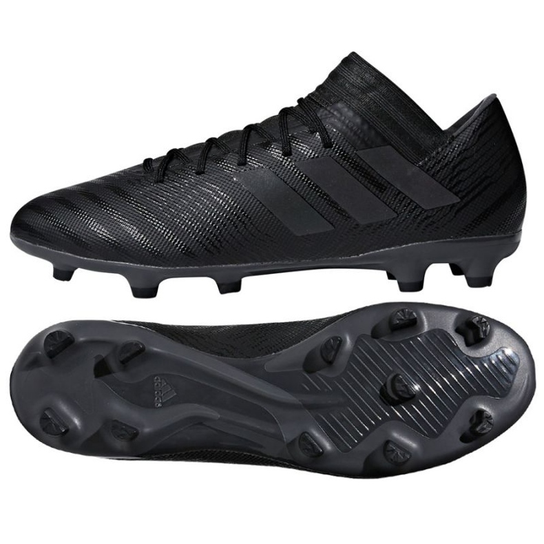 Ghete de fotbal Adidas Nemeziz Tango 17.3 Fg M CP8988 negru negru
