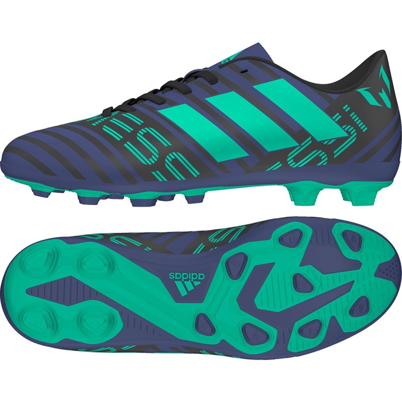 Ghete de fotbal Adidas Nemeziz Messi Tango 17.4 Fg Jr CP9212 multicolor negru Ghete de fotbal Adidas Nemeziz Messi Tango 17.4 Fg Jr CP9212 multicolor negru