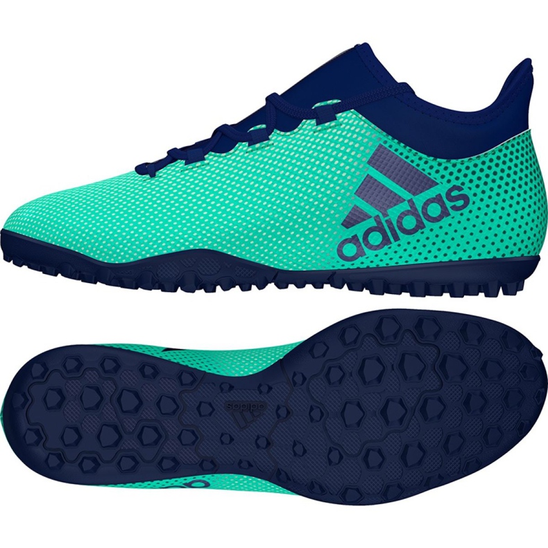 Ghete de fotbal Adidas X Tango 17.4 Tf M CP9137 verde verde