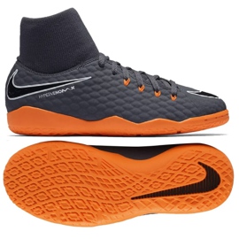 Nike Hyphantomx 3 Academy Df Ic Jr AH7291-081-S gri gri