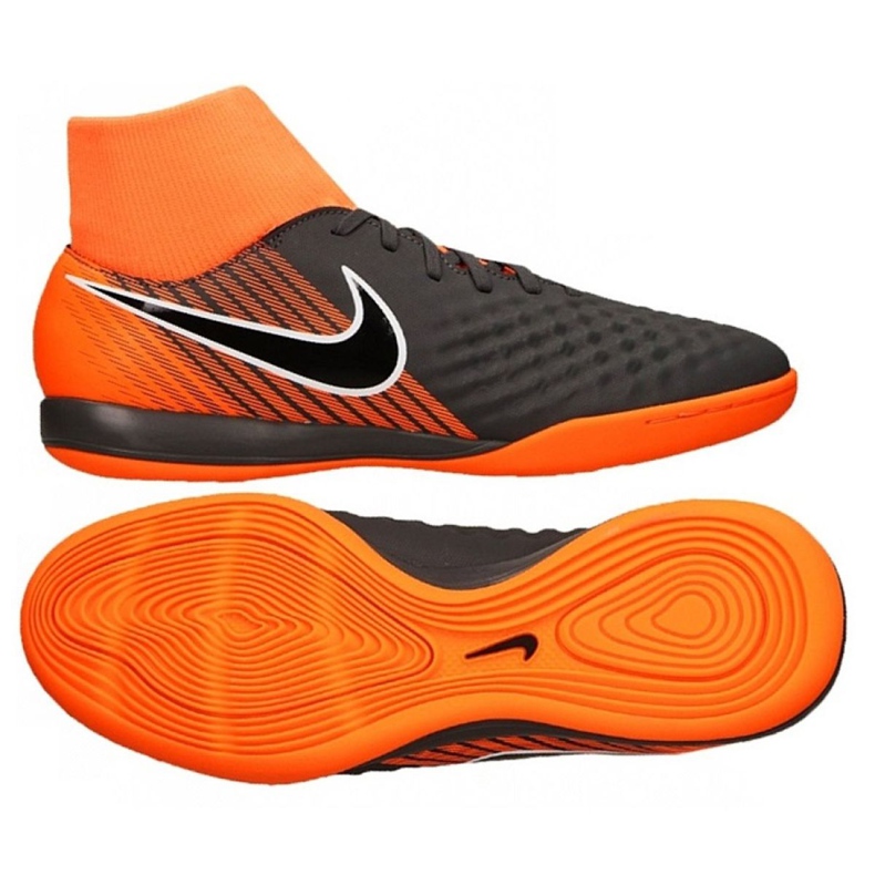 Pantofi de fotbal Nike Magista Obrax 2 Academy Df Ic M AH7309-080-S gri gri