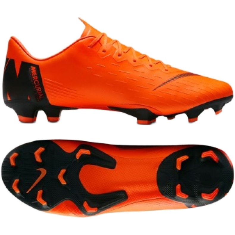 Pantof de fotbal Nike Mercurial Vapor 12 portocale