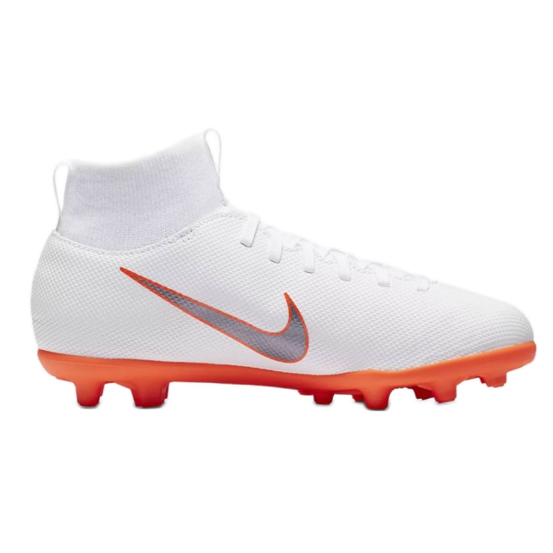 Pantof de fotbal Nike Mercurial Superfly 6 alb Pantof de fotbal Nike Mercurial Superfly 6 alb