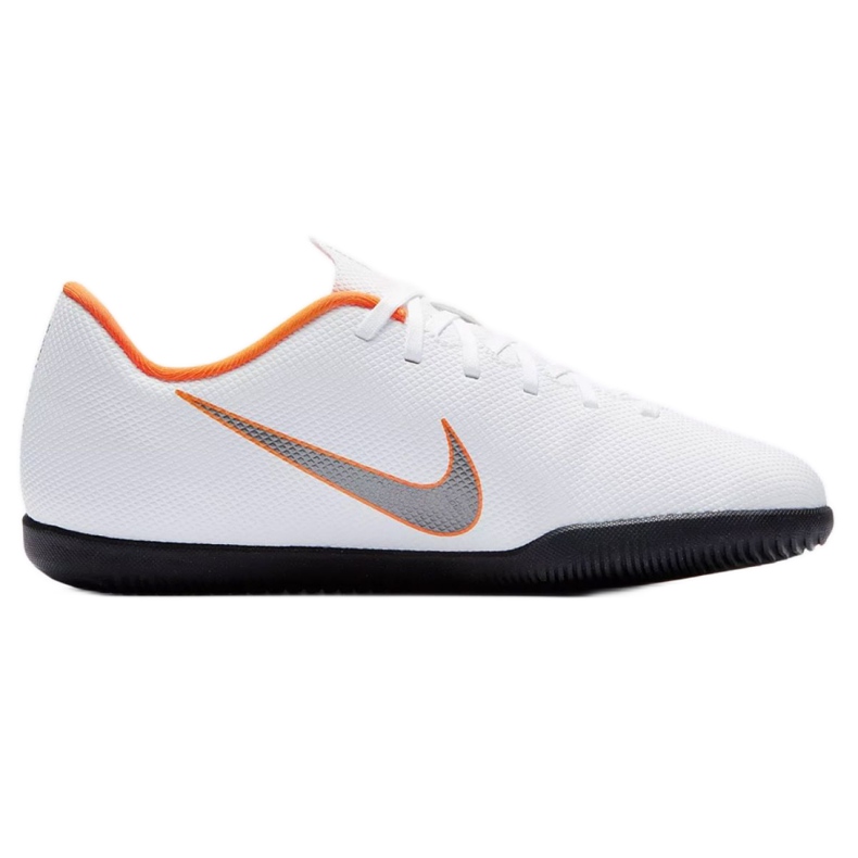 Pantofi de sală Nike Mercurial Vapor 12 Club Gs Ic Jr AH7354-107 alb alb