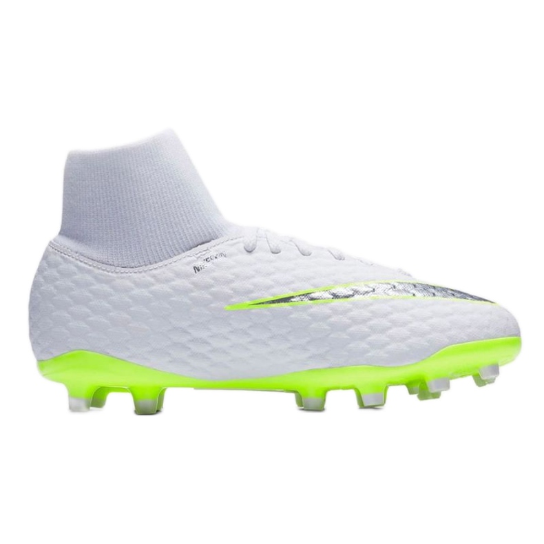 Pantofi de fotbal Nike hypervenom Phantom 3 Academy Df Fg Jr AH7287-107 alb alb Pantofi de fotbal Nike hypervenom Phantom 3 Academy Df Fg Jr AH7287-107 alb alb