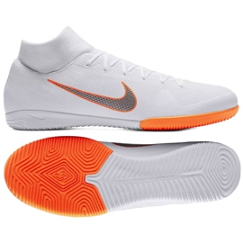 Pantofi de sală Nike Merurial Superflyx 6 Academy Ic M AH7369-107 alb alb