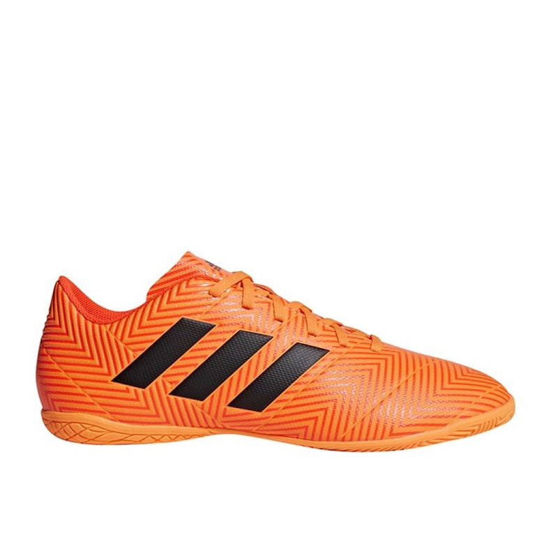 Ghete de fotbal Adidas Nemeziz Tango 18.4 In M DA9620 portocale portocale