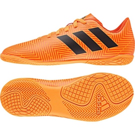 Ghete de fotbal Adidas Nemeziz Tango 18.4 IN Jr DB2382 portocale