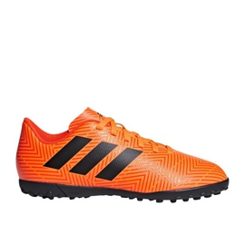 Ghete de fotbal Adidas Nemeziz Tango 18 portocale