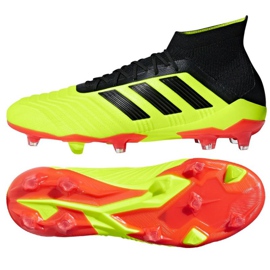 Ghete de fotbal Adidas Predator 18.1 FG M DB2037 cu despre ł vol y