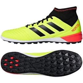 Ghete de fotbal Adidas Predator Tango 18.3 Tf M DB2134 galben galben