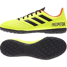 Ghete de fotbal Adidas Predator Tango 18.4 Tf M DB2141 multicolor galben