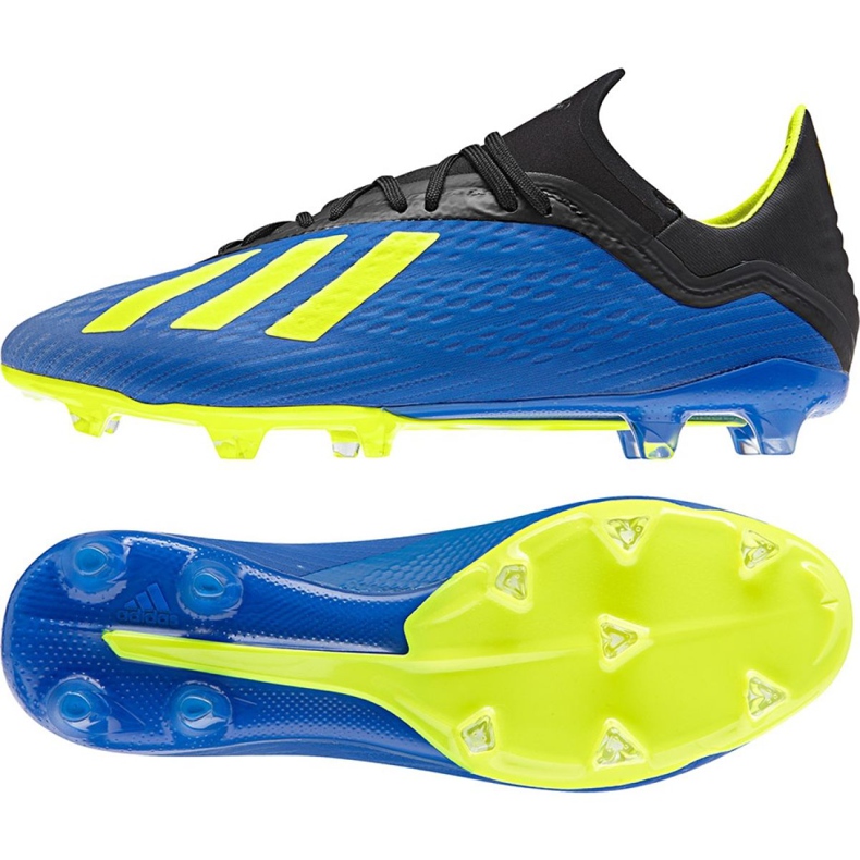 Ghete de fotbal Adidas X 18.2 Fg M DA9334 albastru marin albastru