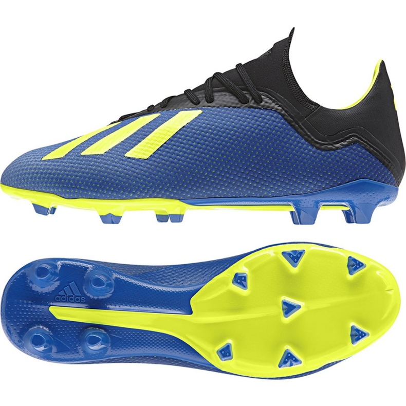 Ghete de fotbal Adidas X 18.3 Fg M DA9335 multicolor albastru