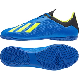 Ghete de fotbal Adidas X Tango 18.4 In M albastru marin