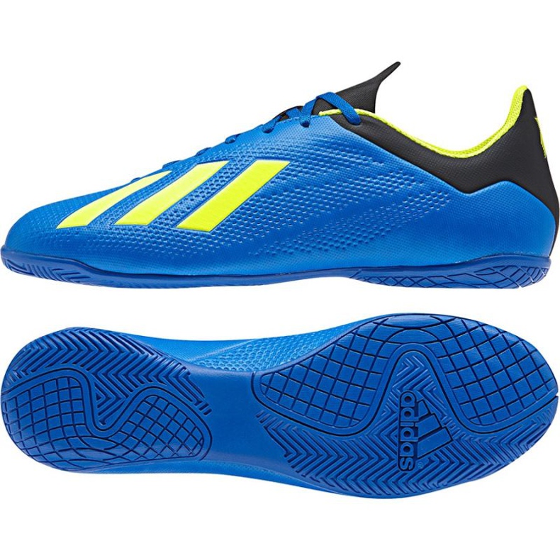 Ghete de fotbal Adidas X Tango 18.4 In M albastru marin