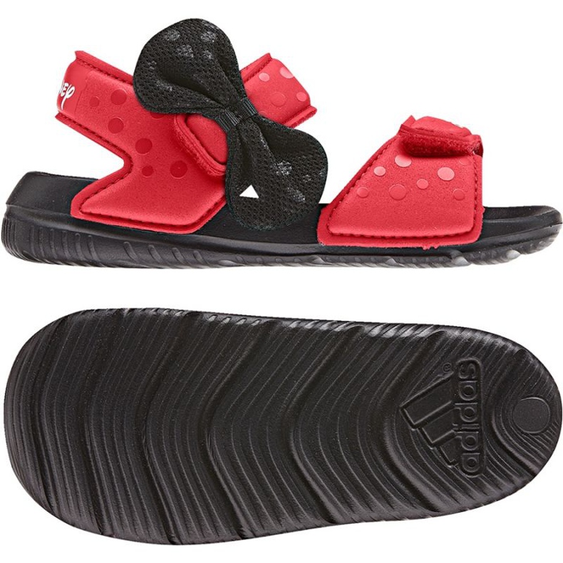 Sandale Adidas Disney M7M AltaSwim Jr CQ0108 negru roșu